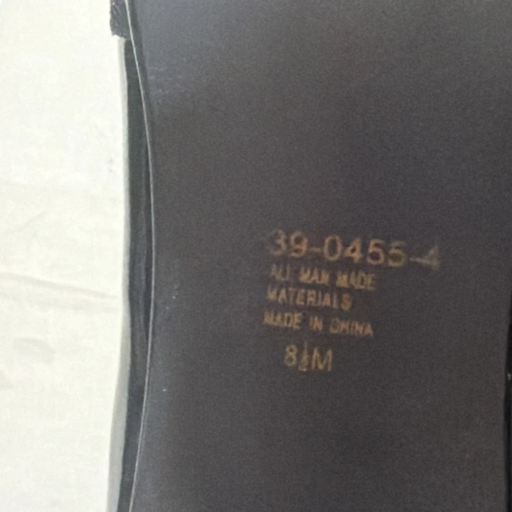 Chadwick's Women's Black Patent Leather Heels 8.5‎ M